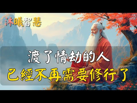 情劫，是生命邁向更高級境界的捷徑！渡了情劫的人，修行都很了不得！已經不需要再修行了 [精簡版]#沐曦智慧