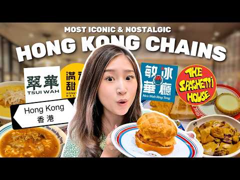 Only Eating HONG KONG's MOST ICONIC Restaurant Chains 🇭🇰