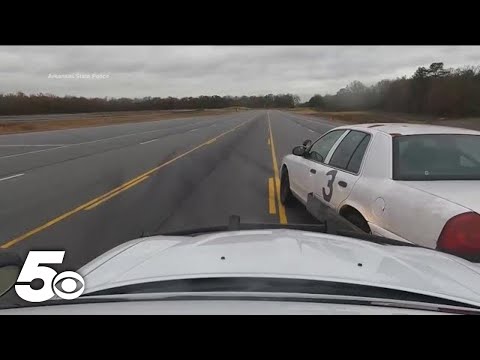 Inside look at PIT maneuver trainings Arkansas troopers undergo
