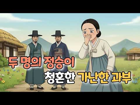 두 명의 정승이 청혼한 가난한 과부의 놀라운 선택ㅣ야담 · 민담 · 옛날이야기 · 전래동화 · 전설ㅣ