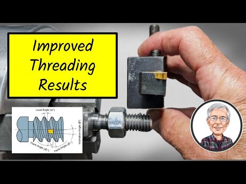 Compensating for the Thread Helix Angle - An Easy Method!
