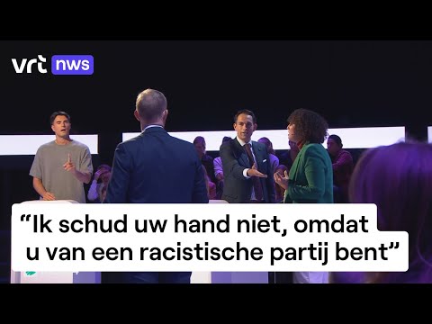 Partijvoorzitters houden slotdebat: felle confrontatie over racisme en verbinding