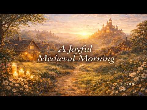 Medieval Good Vibes – Relaxing & Uplifting Instrumental Music | Piano, Lute & Flute (1 Hour)