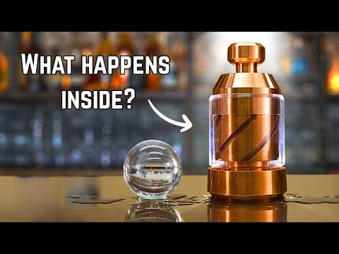 This Transparent Ice Press makes ICE BALLS