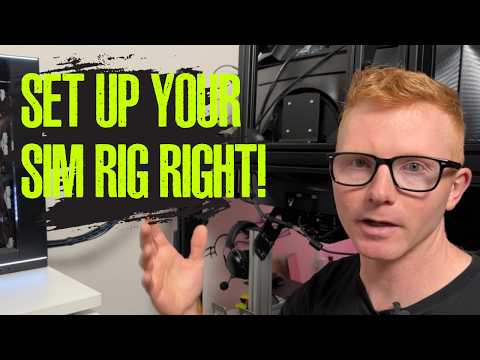 Sim Racing Rig Setup | A Detailed Guide (including Seating Position)