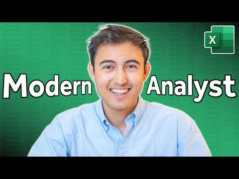 How Modern Analysts Actually Use Excel (10 Key Skills)