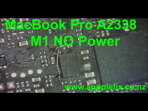 MacBook M1 A2338 NO Power | CD3217B12 UF400 | UF260 | Replacement | Burnt L7800 at U7700 | AppleFix