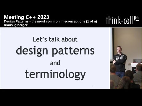 Design Patterns: The most common misconceptions - Klaus Iglberger - Meeting C++ 2023
