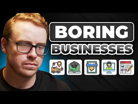 5 Boring But PROFITABLE Online Businesses For Beginners In 2025