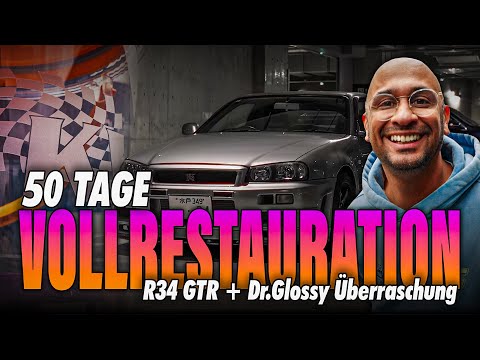 JP Performance - 50 Tage Vollrestauration R34 GTR + DR. Glossy Überraschung