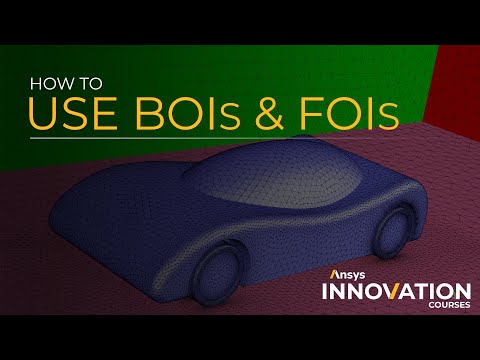 How to Use BOIs and FOIs – Add Local Sizing – Ansys Fluent Meshing Watertight Geometry Workflow