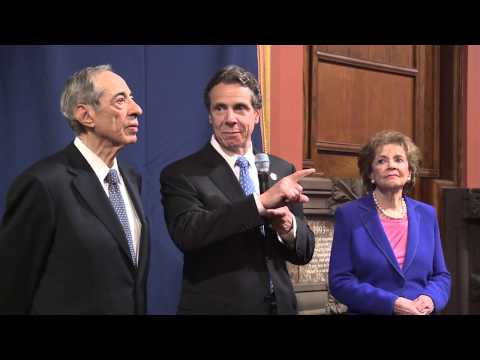 Governor Cuomo Unveils Portrait of Governor Mario Cuomo