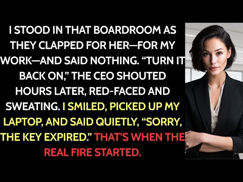 My Boss Thought He Could Claim My Startup, He Had No Idea What Was Coming...