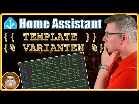{ } Template in Home Assistant | Verschiedene Möglichkeiten zur Erstellung von Template-Sensoren!