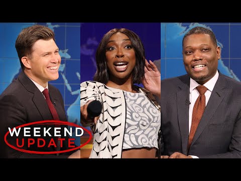 Weekend Update ft. Ego Nwodim and Season 50 Finale Joke Swap - SNL