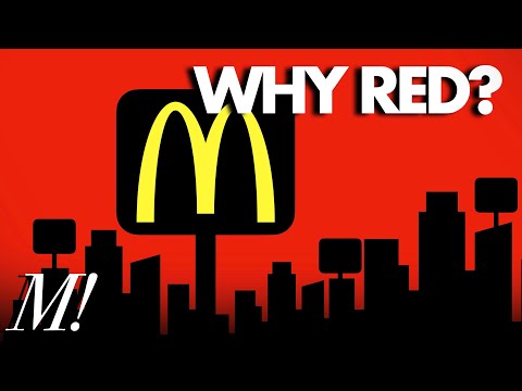 Why do most fast food restaurants use red?