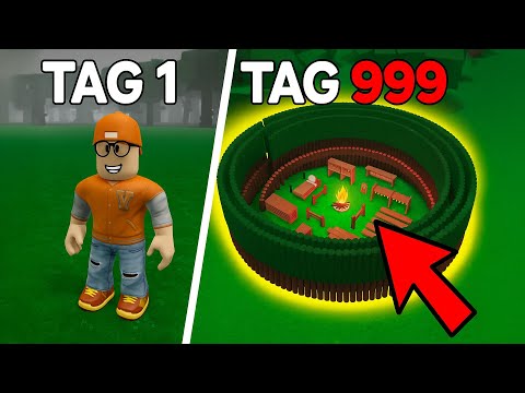 wir bauen OP BASE in 99 Nächte im WALD in Roblox