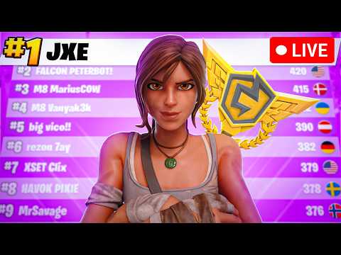🔴LIVE - WINNING SOLO VICTORY CUP!