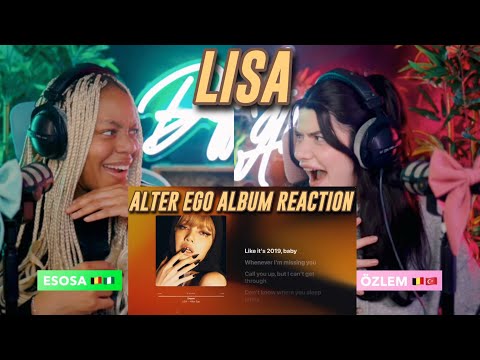 LISA - The 1st Studio Album "Alter Ego" reaction
