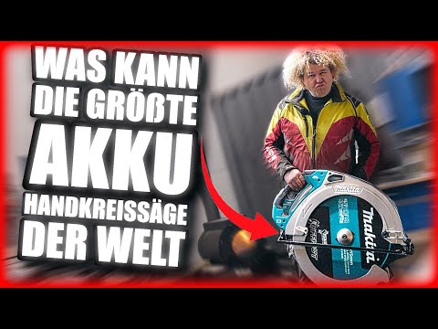 Makita Akku Handkreissäge: Die größte Säge im Test | Überraschend stark oder Reinfall?