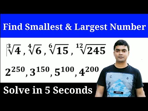 Find Smallest And Largest Number | Simplification Trick | Maths Trick