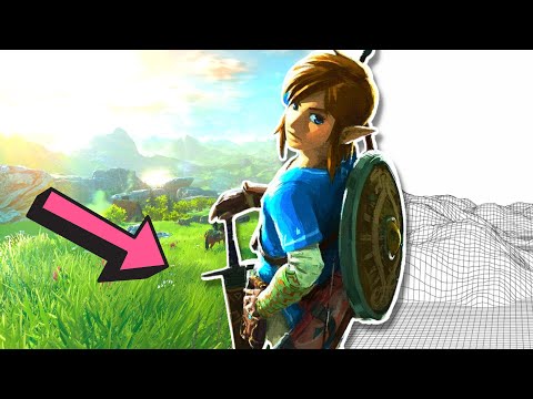 how this game renders millions of blades of grass