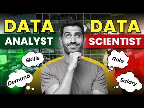 Data Analyst vs Data Scientist - What's the Difference? | Role, Skills, Salary & Demand