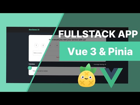 🔥 Vue 3 and Pinia Crash Course in 2023 | Learn Vuejs by building the fullstack app #vuejs #vue #vue3