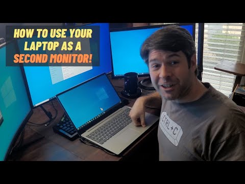 How To Use a Laptop as a Second Monitor (Easy Windows 10 Guide)