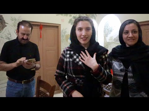 伊朗遇到最可愛一家人，女兒很美，全家人都會說中文，開中餐館做中國菜