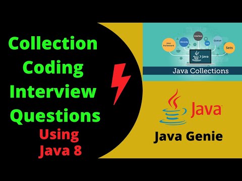 Collection Coding Questions Using Java 8[Most Important] | Collection Coding Interview Questions