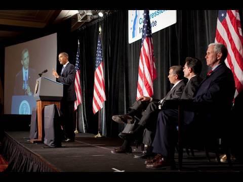 President Obama Takes Questions at GOP House Issues Conference