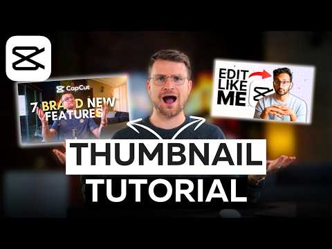 How to Make HD Thumbnails in CapCut for FREE! CapCut Tutorial