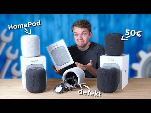 Kann ich 5 DEFEKTE Apple HomePods REPARIEREN?!