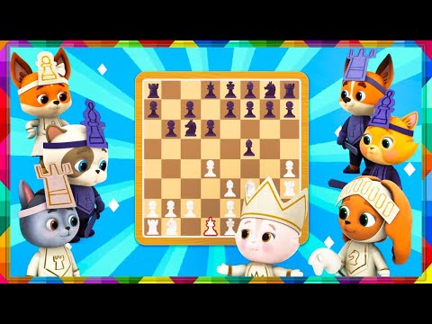 🐶😻 КОШЕЧКИ-СОБАЧКИ - 👑 ШАХМАТЫ (16 серия) | Мультики про животных