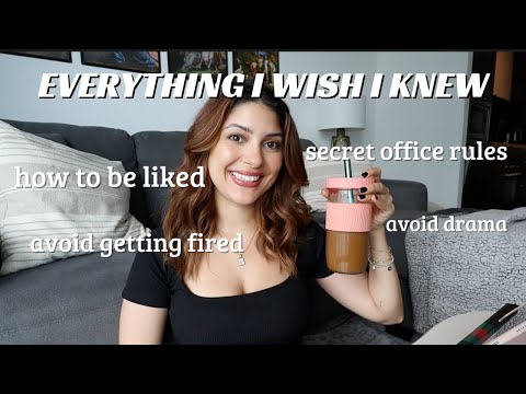 Watch This Before Starting Your Corporate Career (big sis advice)