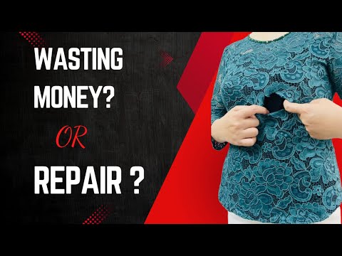 ✅ Wasting Money? Learn 5 Clothing Fixes (How to Sew and Repair Fast!)