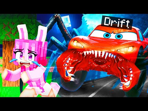Playing As SPIDER MCQUEEN To Troll My Friends in Minecraft…