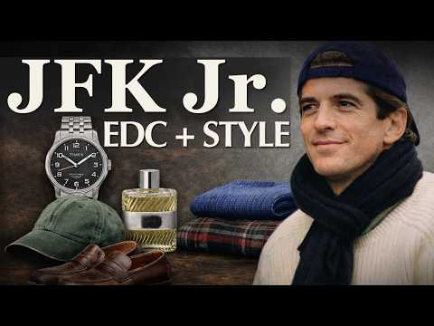John F  Kennedy Jr  Everyday Carry | The Old Money Style of a 1990s Icon