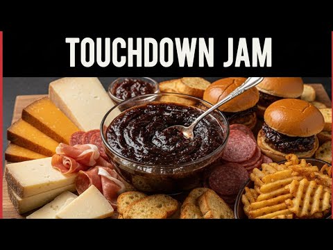 THE ULTIMATE Super Bowl Sauce: Smoked Onion & Red Wine Jam