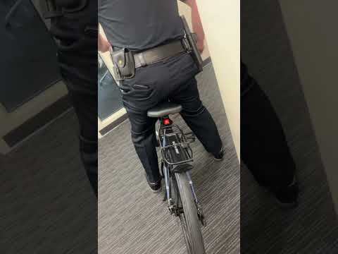 Bike Patrol Captain in the Office #protectiveservices #comedy #funny
