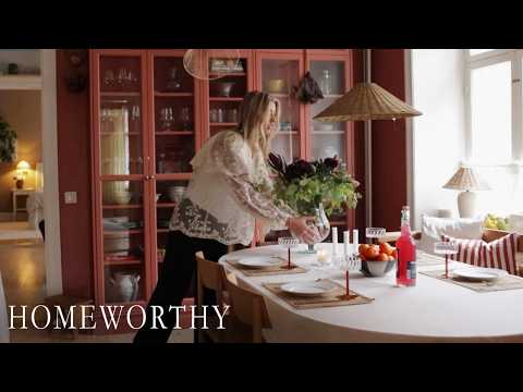 HOUSE TOUR | A Cozy Swedish Apartment Full of Color and Character