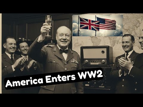 Churchill's Shocking Reaction When America Entered WW2
