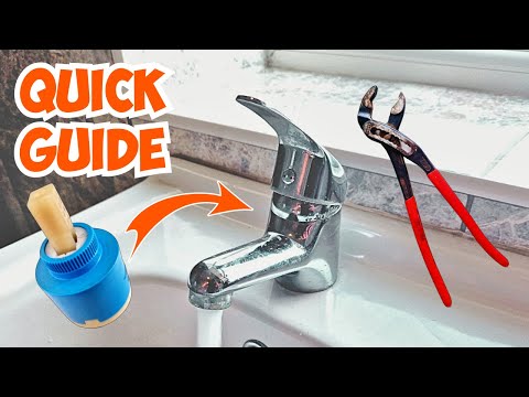 How To Replace A Single Lever Mixer Tap Cartridge (in 3 Minutes)