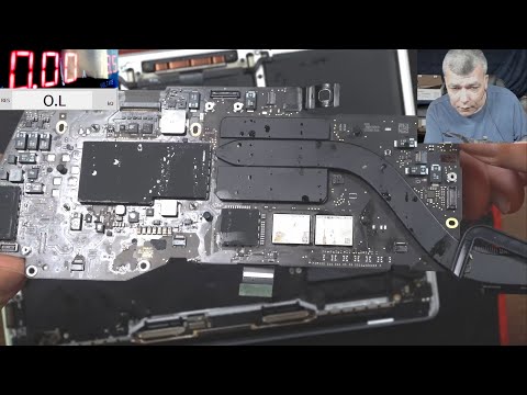 MacBook Pro A2338 Insane liquid damage repair, first time using a sub-sonic cleaner 820-02020 board