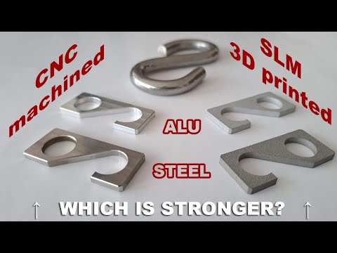 CNC machining vs metal 3D printing (SLM) - Which is stronger? Services by PCBWAY