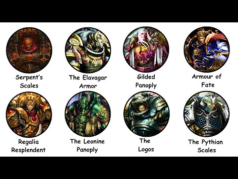 Every Primarch Armour Explained In 17 Minutes