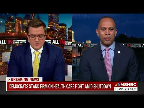 Leader Jeffries on MSNBC All In With Chris Hayes
