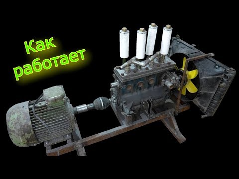 Compressor of the internal combustion engine (ICE) - start under pressure