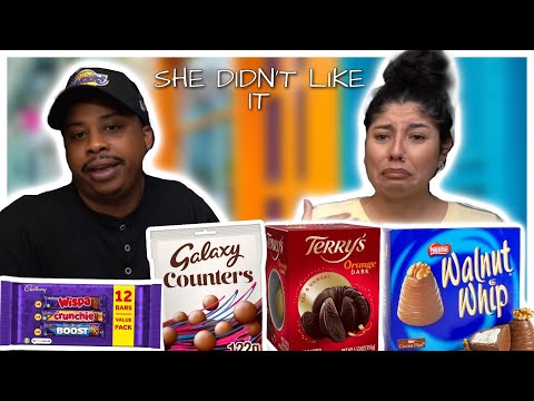 AMERICANS TRY UK CHOCOLATES FOR THE FIRST TIME PART 3
